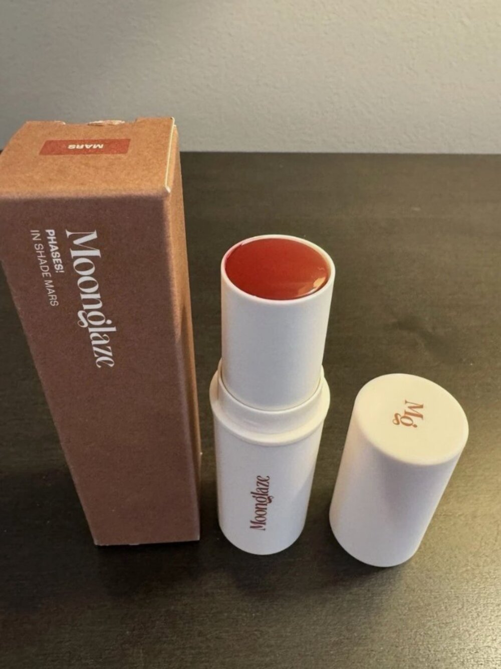 Moonglaze Phases Blusher Stick Mars 7 g Full Size NIB